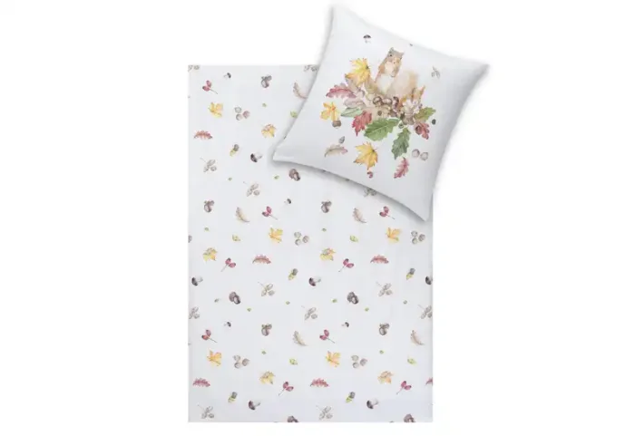 Estella Flanell Bettwäsche Squirrel – Bild 3