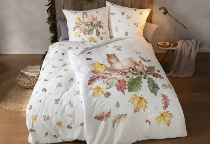 Estella Flanell Bettwäsche Squirrel